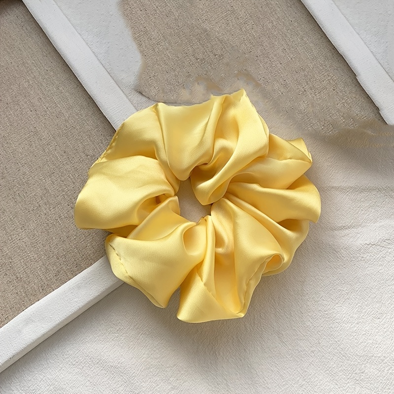 Oversized Satin Silk Extra Large Scrunchie XXL Big Scrunchy Hair Ties
