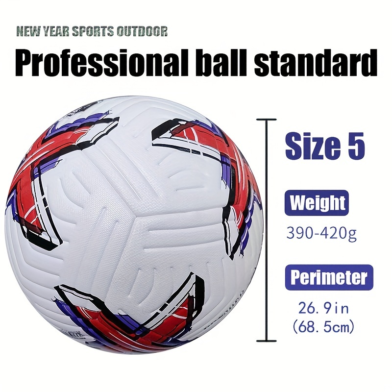 Ballon de foot publicitaire en cuir synthétique, un classique !