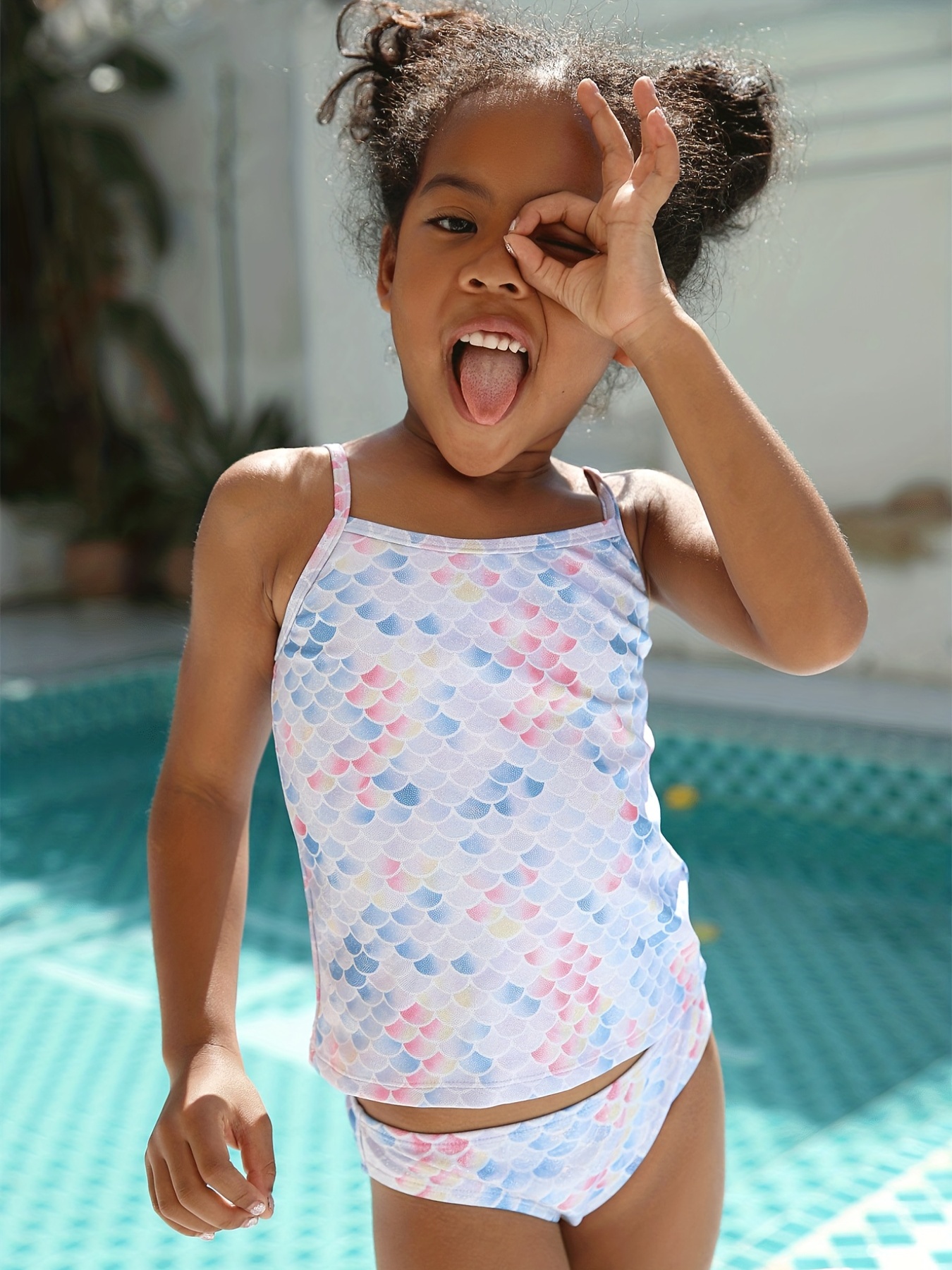  HowJoJo Toddler Girls Two Piece Tankini Swimsuit Bathing Suit  Swimwear 3T : Clothing, Shoes & Jewelry