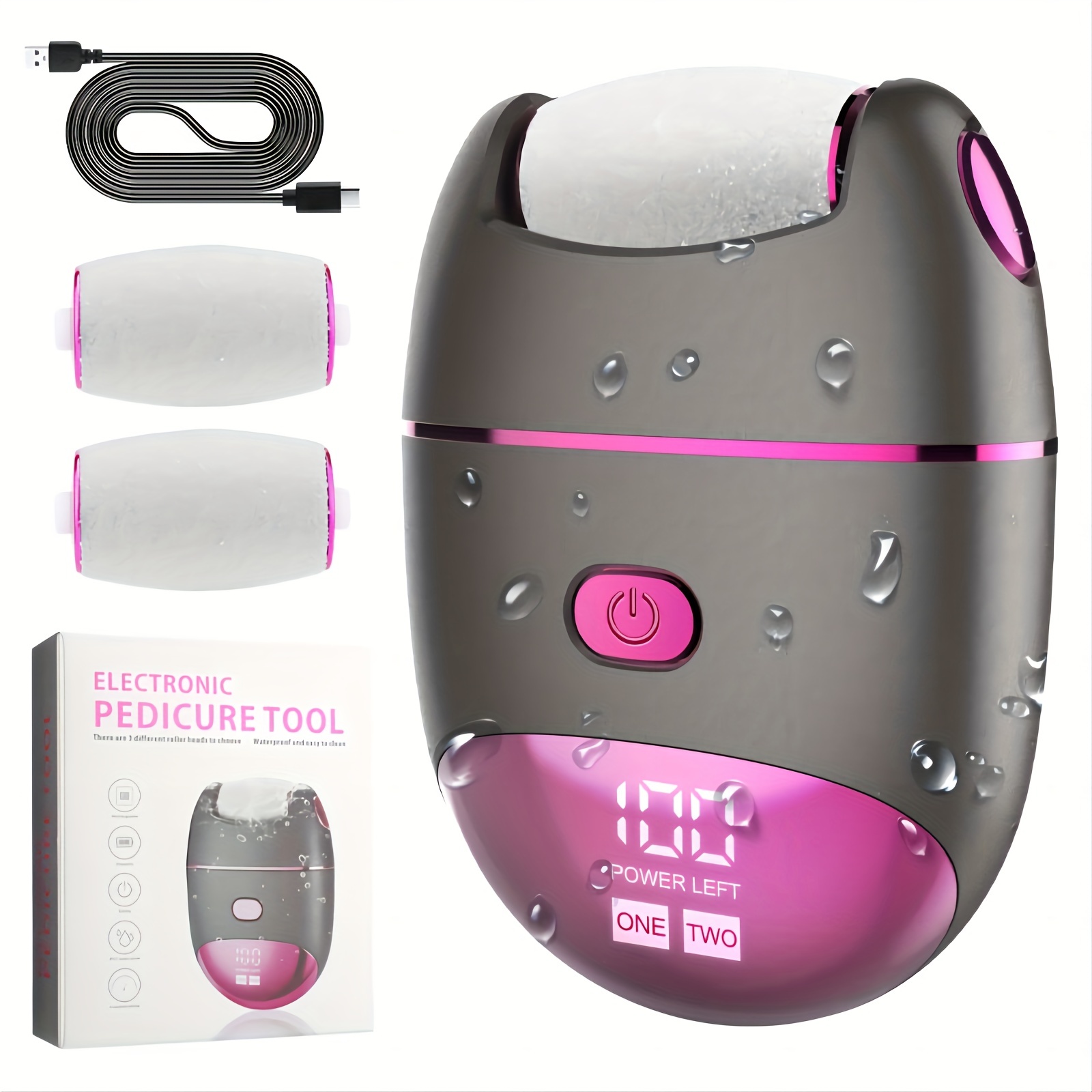 Electric Callus Remover For Feet (with Dander Vacuum - Temu