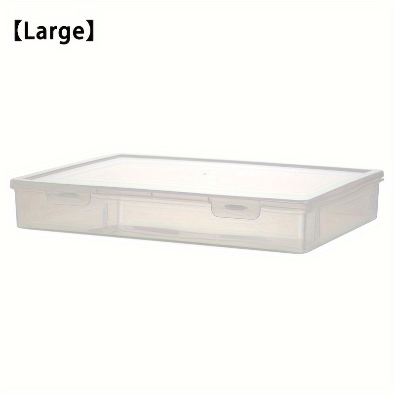 Plastic Transparent Storage Box Document Storage Box Clear - Temu