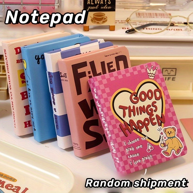 Cute Little Notebook Portable Pocket Notebook Notepad Mini - Temu