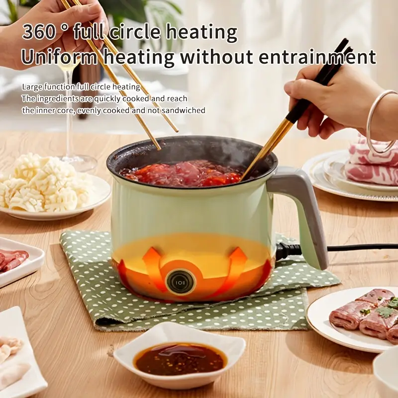 Electric Steamer, Mini Hot Pot Electric Ramen Cooker, Hotpot Mini