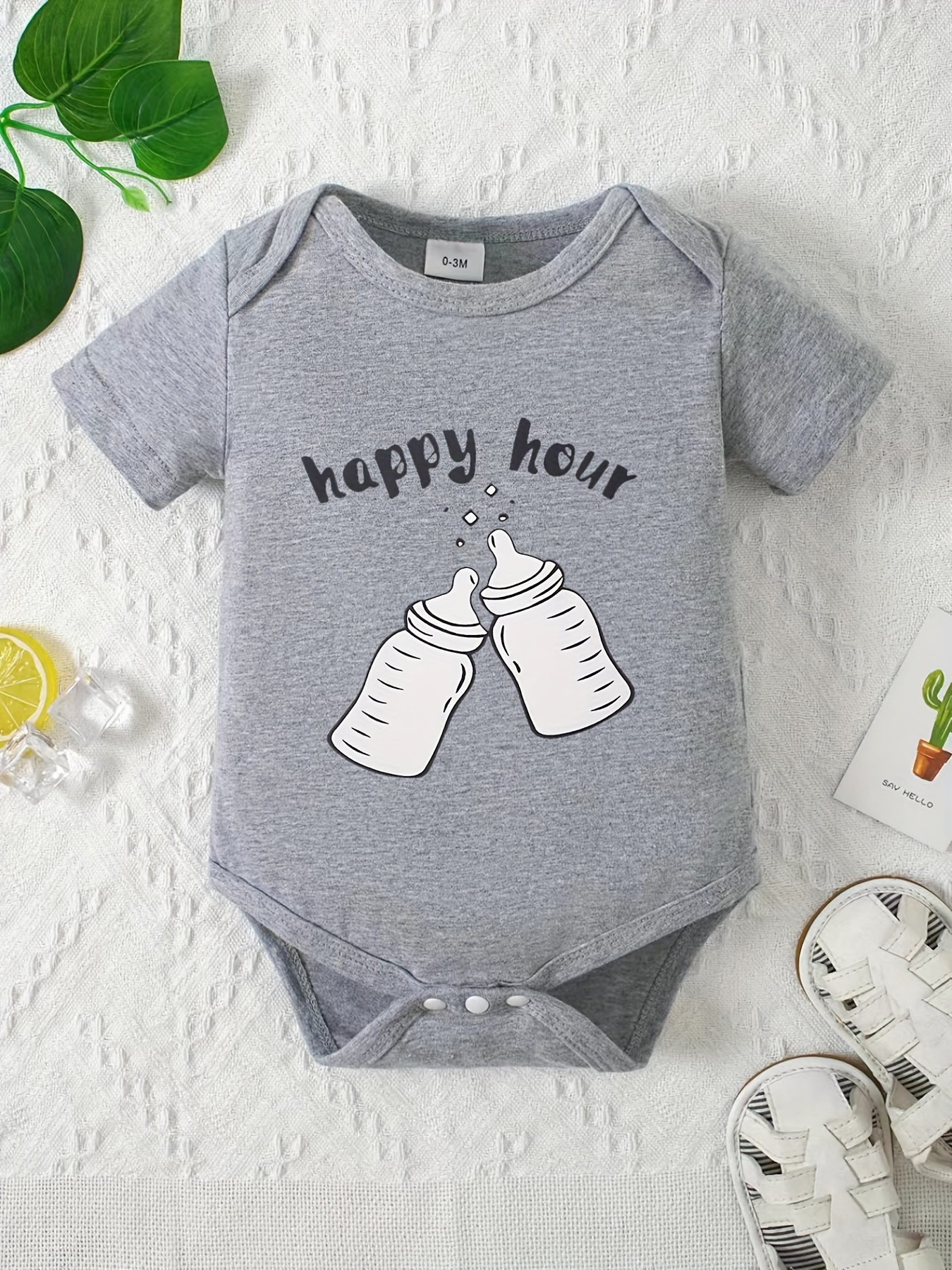 Happy Hour Bodysuit with Buckle