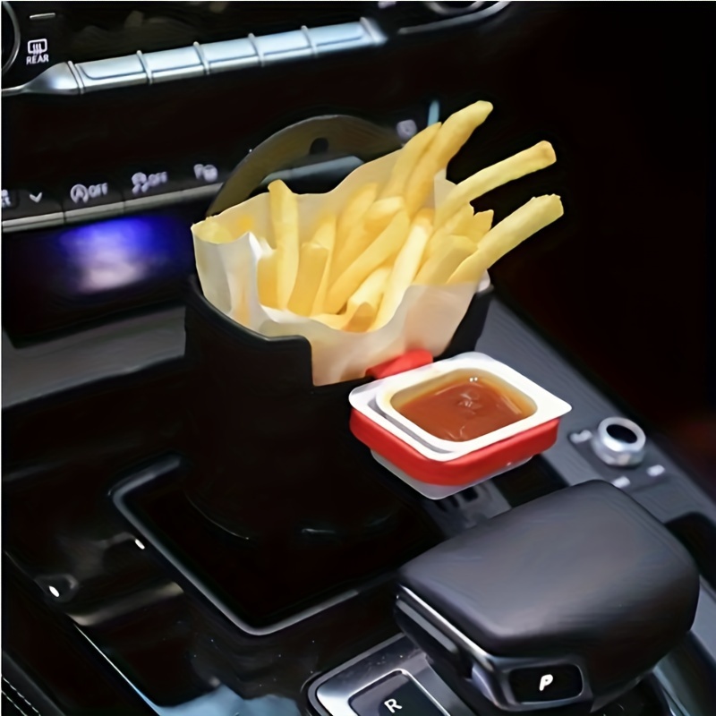 Mini porte-frites universel pour voiture, tasse à trempette aux