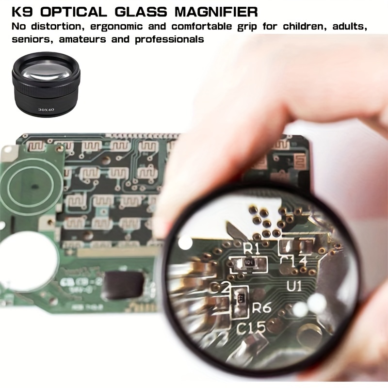 30x Professional Jewelry Magnifying Glass Optical Jewelry - Temu