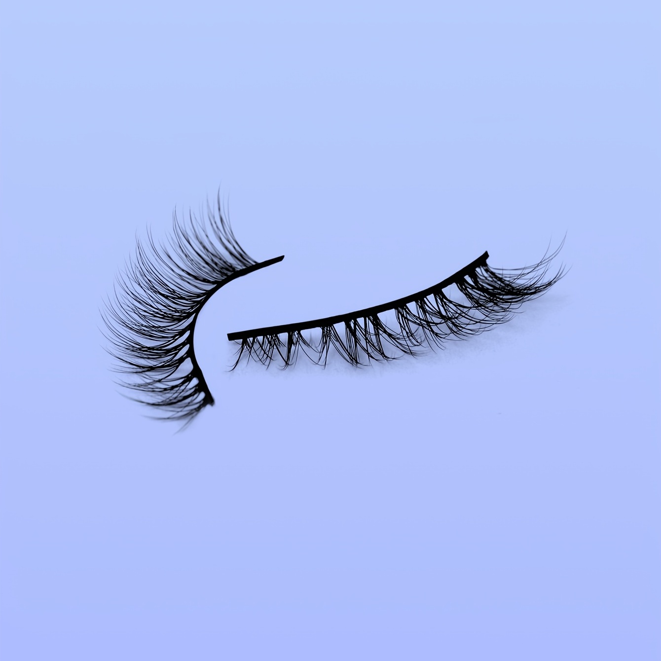 10 Pairs Fluffy Short False Eyelashes - 3D Faux Mink Lashes