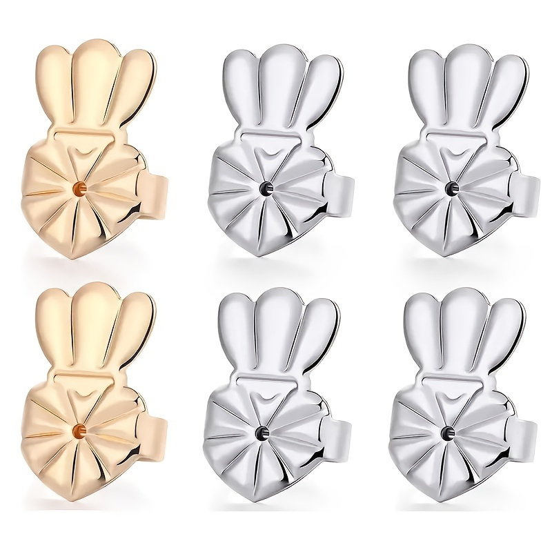 Earring Back Lifters Droopy Ears Adjustable Crown Earring - Temu