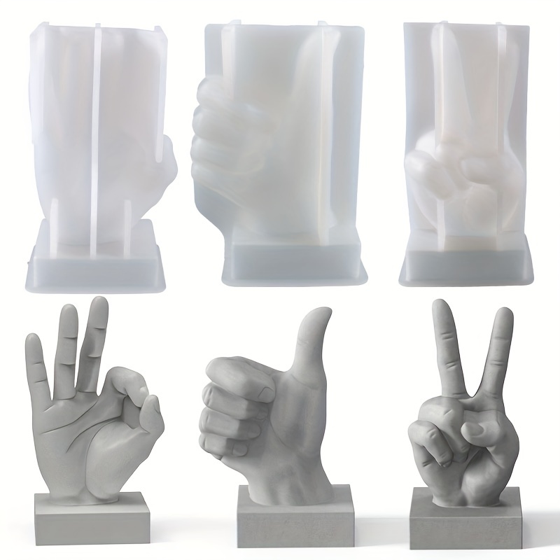 3d Three dimensional Hand Mold Cloning Powder - Temu