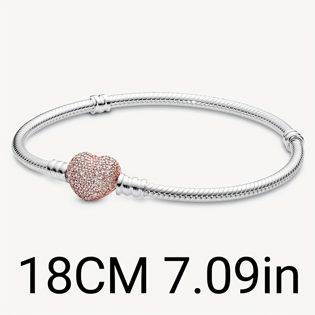 Silvery Stainless Steel Simple Monogram Bracelet, Fashion Cool Retro Sweet  Cool Unisex Trendy All-match Hand Jewelry Gift For Men Women, Couple Street  Party Daily Commute Wear - Temu