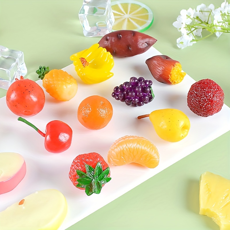 Mini Artificial Simulated Fake Fruit Passion Fruit - Temu