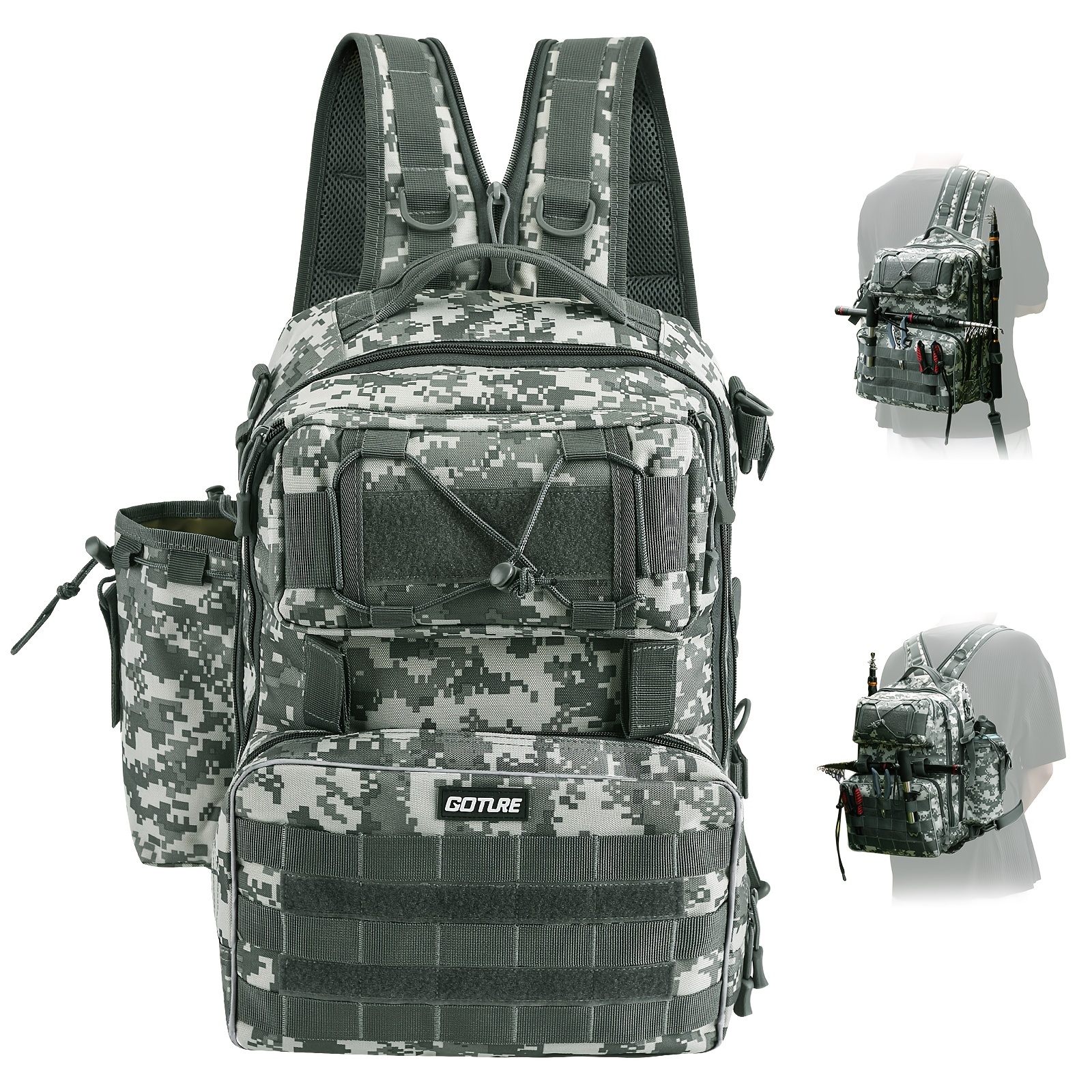 Buy Multi-functional Fishing Tackle Backpack Waterproof Fishing