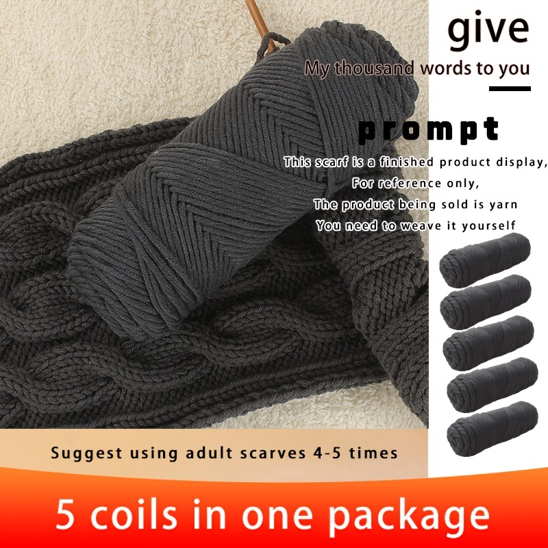 Soft Yarn For Valentine's Diy Gift Comfortable Chunky Knit - Temu Austria