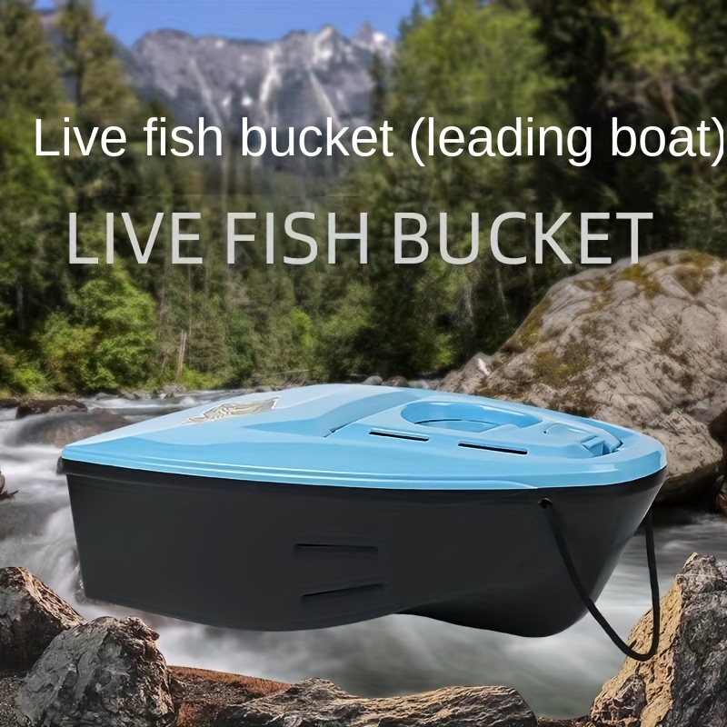 Live Fish Barrel Large Capacity Fishing Bucket Strap Fishing - Temu Canada