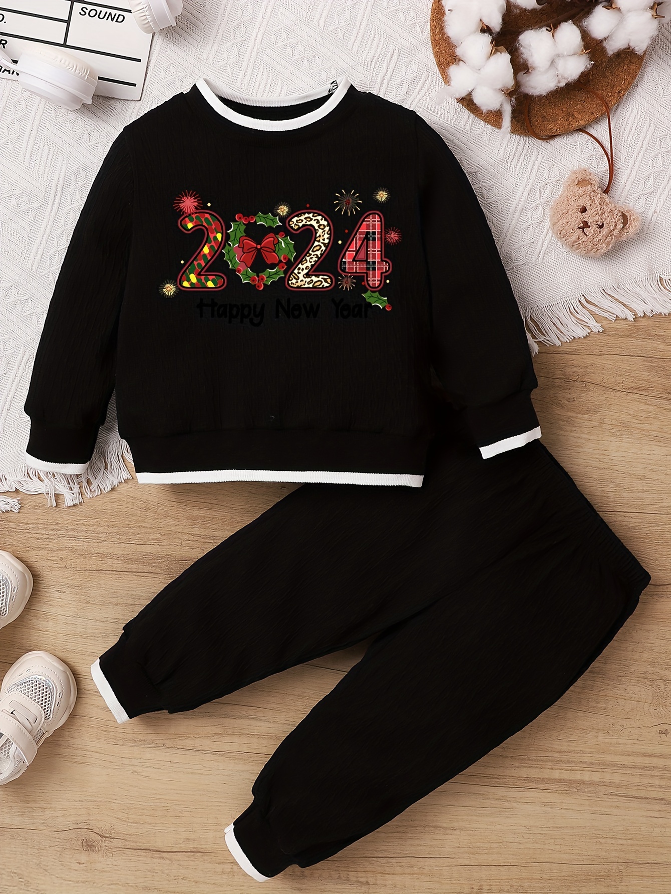 Baby happy best sale new year outfit