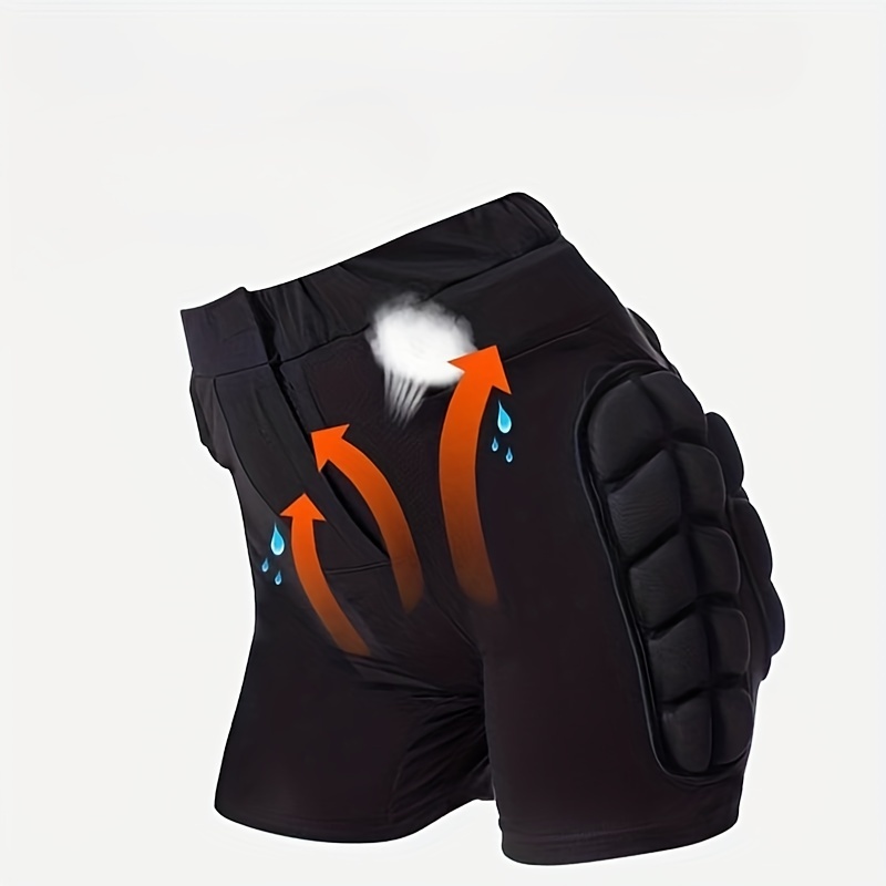 TTIO Padded Shorts-3D Hip Butt Pad-EVA Protective Gear Soft
