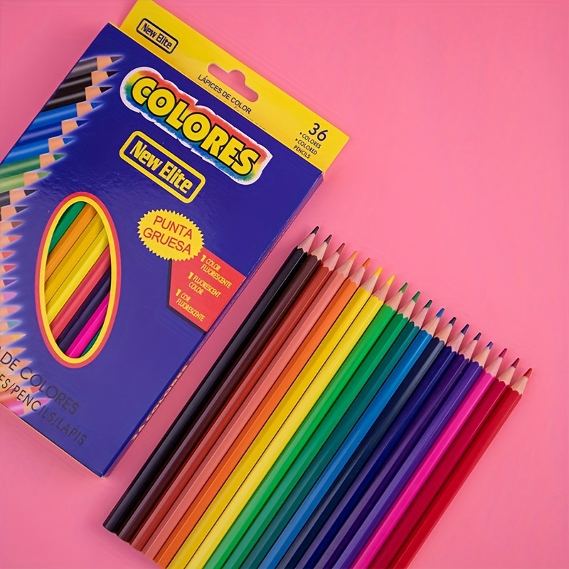 Ensemble De Dessin Crayons De Couleur Pour Coloriage Adulte - Temu France