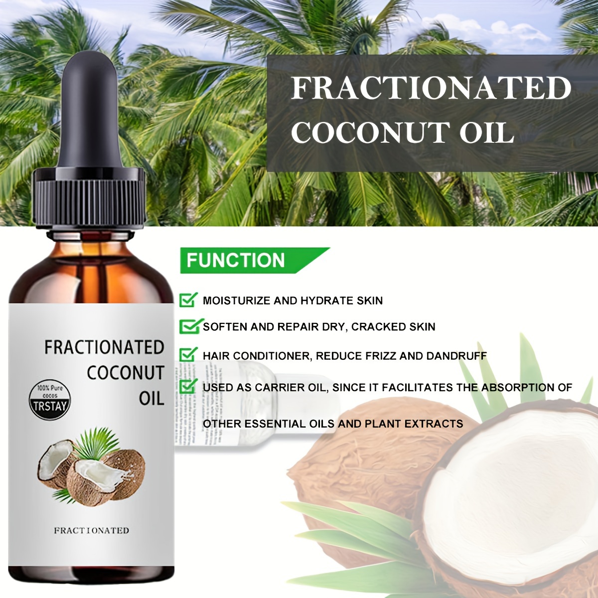 Fractionated Coconut Oil Uses