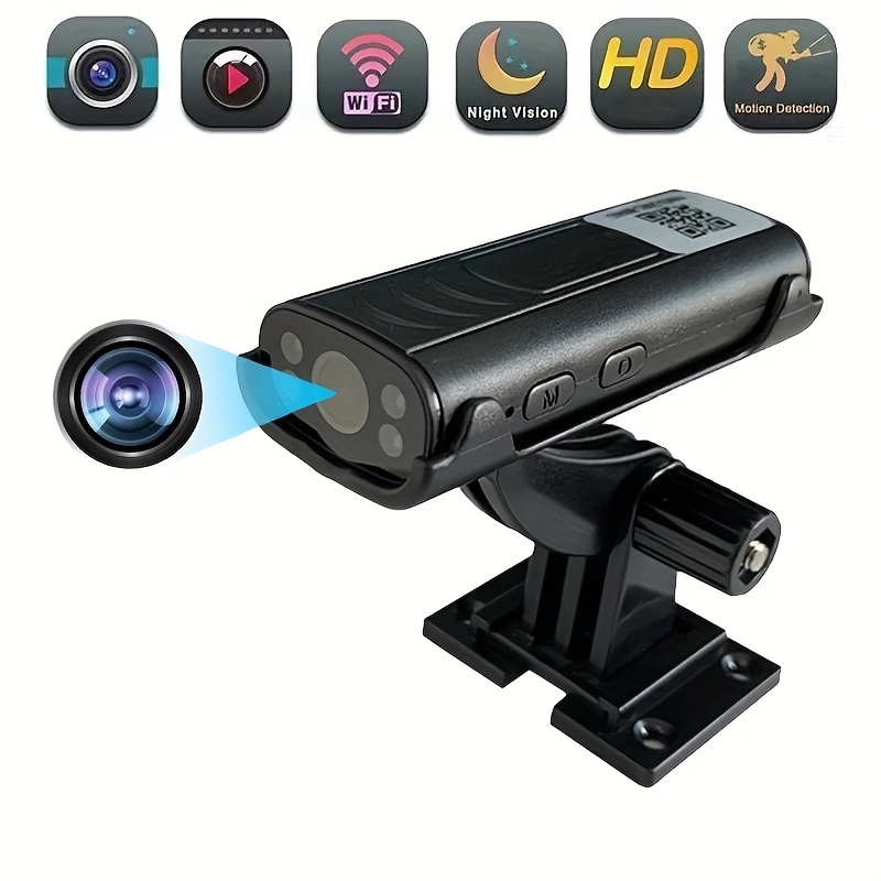 Bzdzmqm Mini Camera Wireless Indoor Camera, Smart WiFi Camera Home  Surveillance Cameras with Night Vision HD 1080p Monitor, Built in Battery  Network