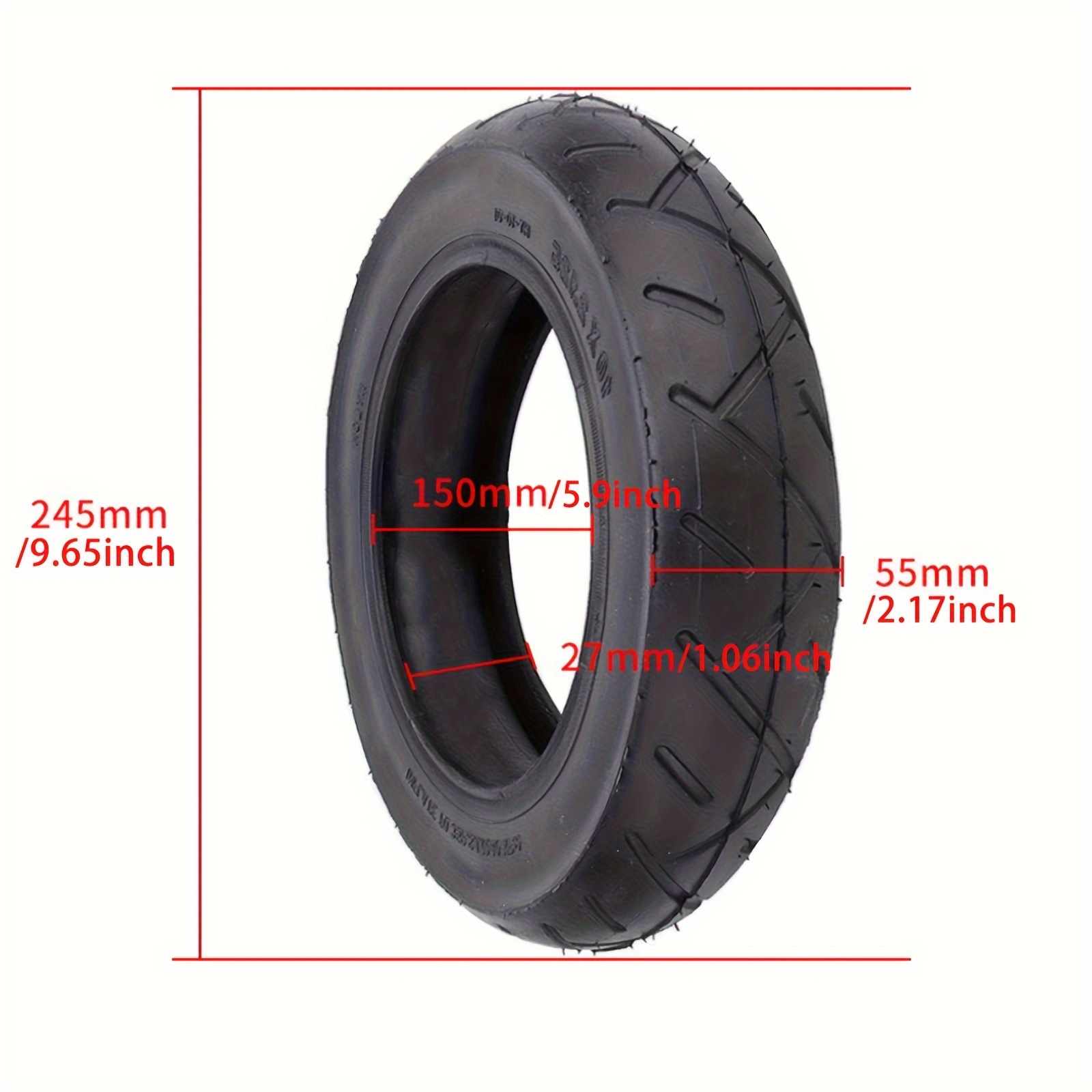 10 Inch 10x2.125 Inner Tube&outer Tyre for Electric Scooter Balancing Car 