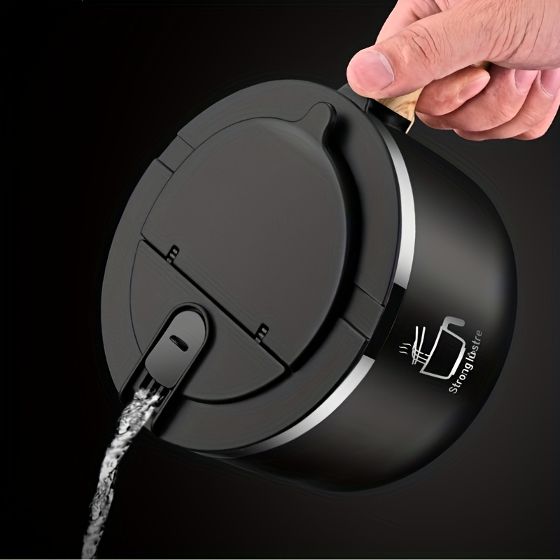 1200ml Stainless Steel Noodle Bowl with Lid & Handle