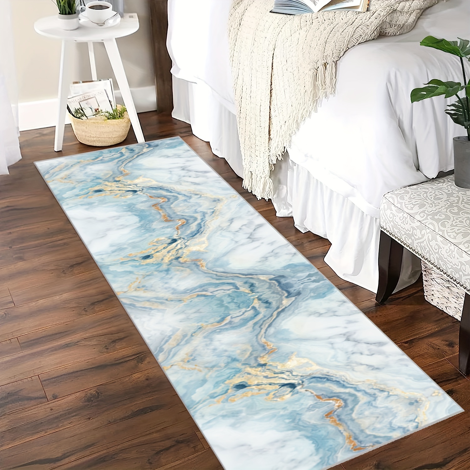 Modern Simple Hallway Rug Extra Long Washable Strip Rug - Temu