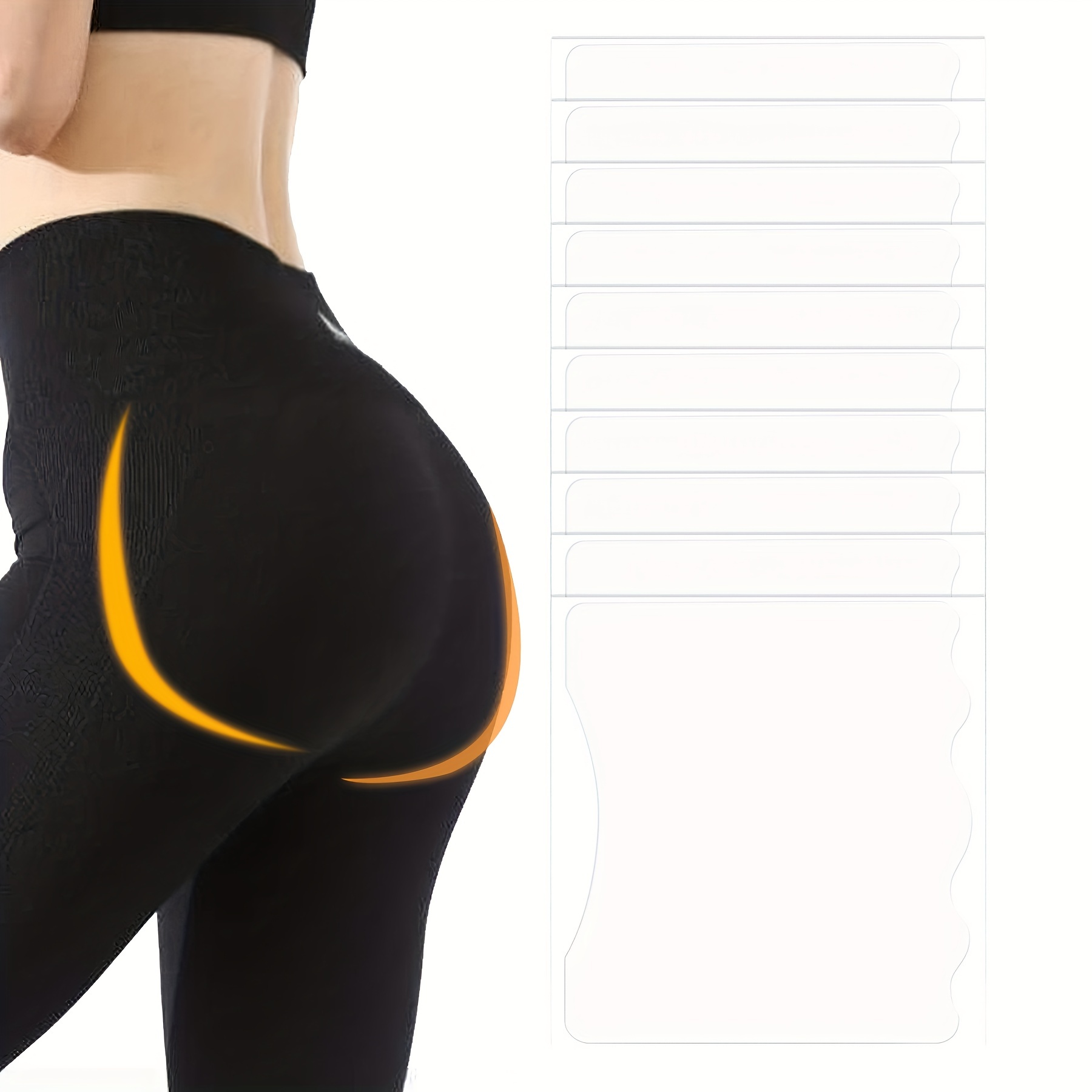 10 Stickers Butt Lifting Stickers, Invisible Shaping Patches