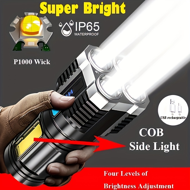 Linterna de trabajo recargable LED