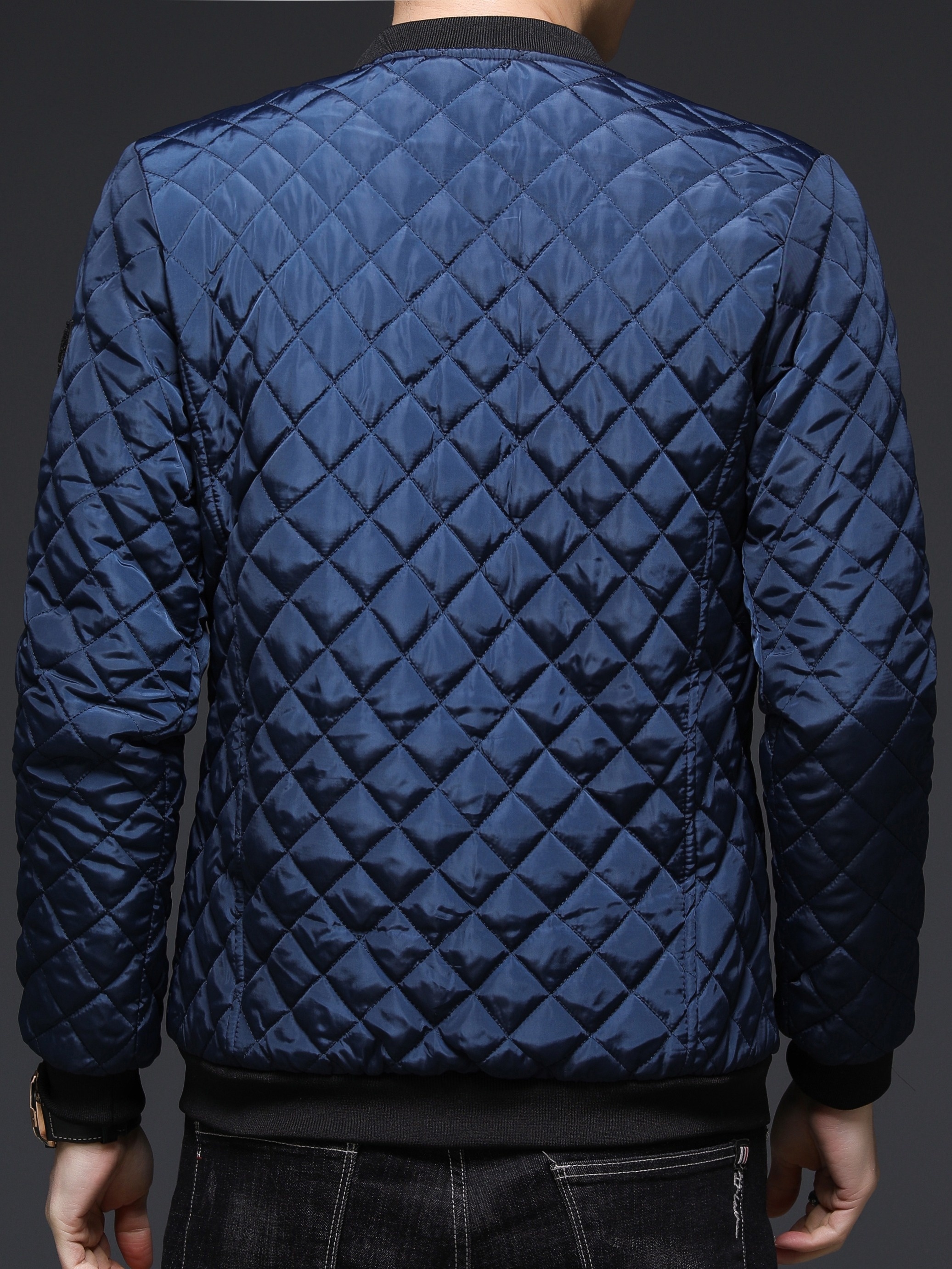 Men's Winter Thermal Jacket Baseball Collar Coat