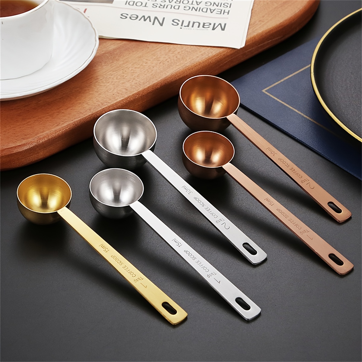 Customise 30g Stainless Steel Kitchen Tools Coffee Tea Sugar