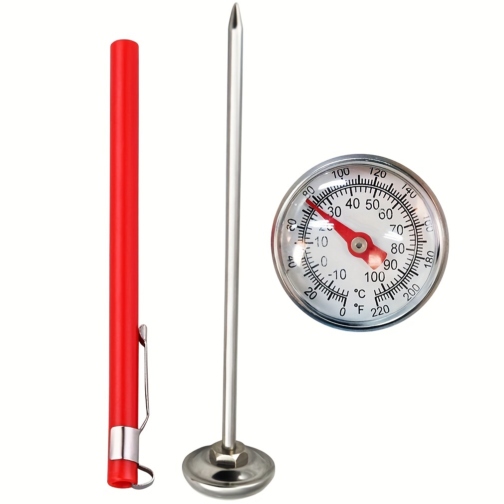 Stainless Steel Thermometer - Temu