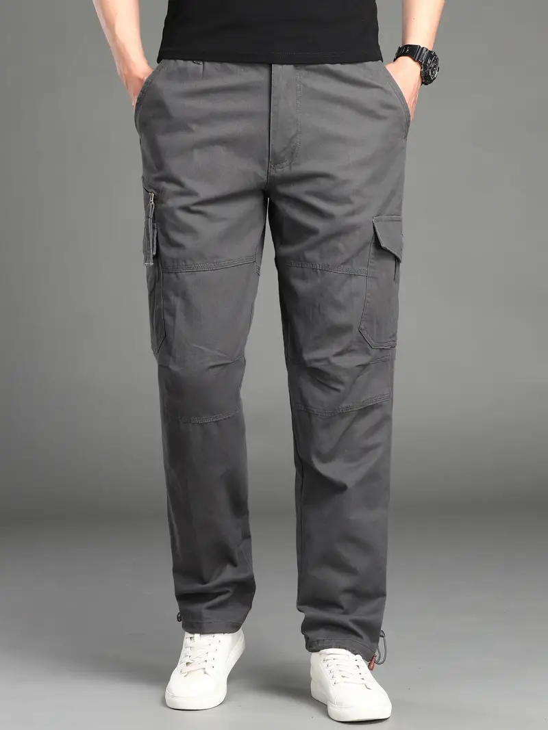 Pantalon Cargo Pour Homme Pantalon Décontracté Multi poches - Temu Canada