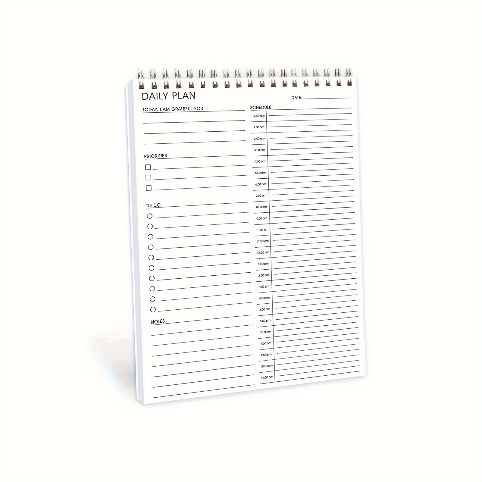 1pc Creative Simple Desktop Schedule Book Planner Mensile - Temu Italy