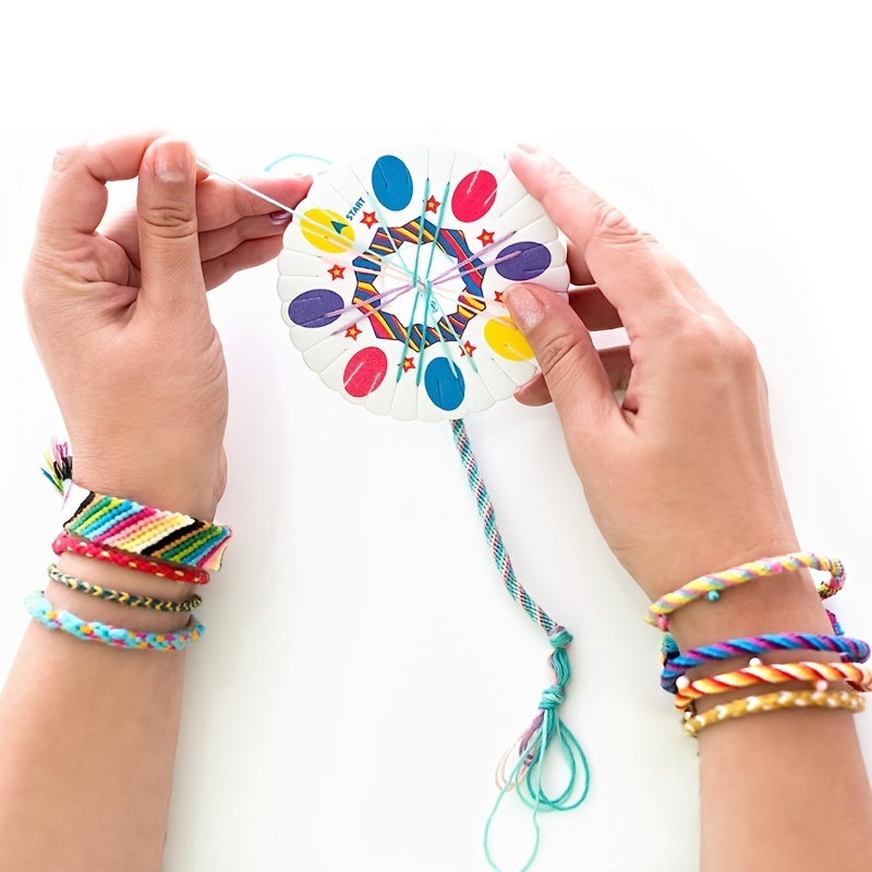 Kids Craft: Rainbow Friendship Bracelets