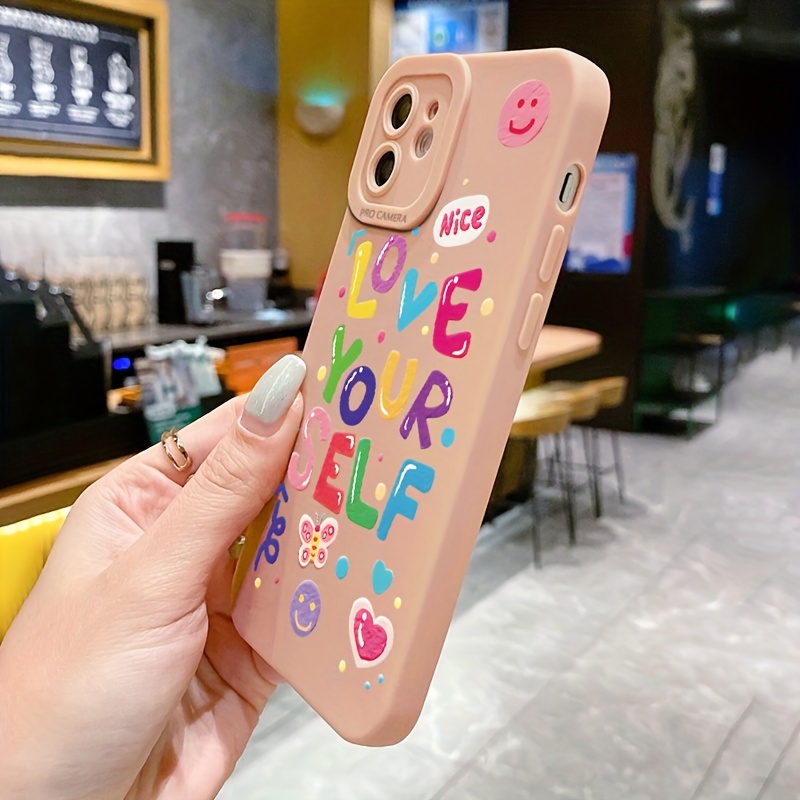Show Love: Durable Silicone Phone Case Iphone 14 13 12 11 - Temu