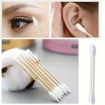 500pcs/100pcs Pointed Round Thick Cotton Swabs | Disposable Ear Cleaning Sticks | Disposable Cleaning Sticks With Storage Box Or Bag
