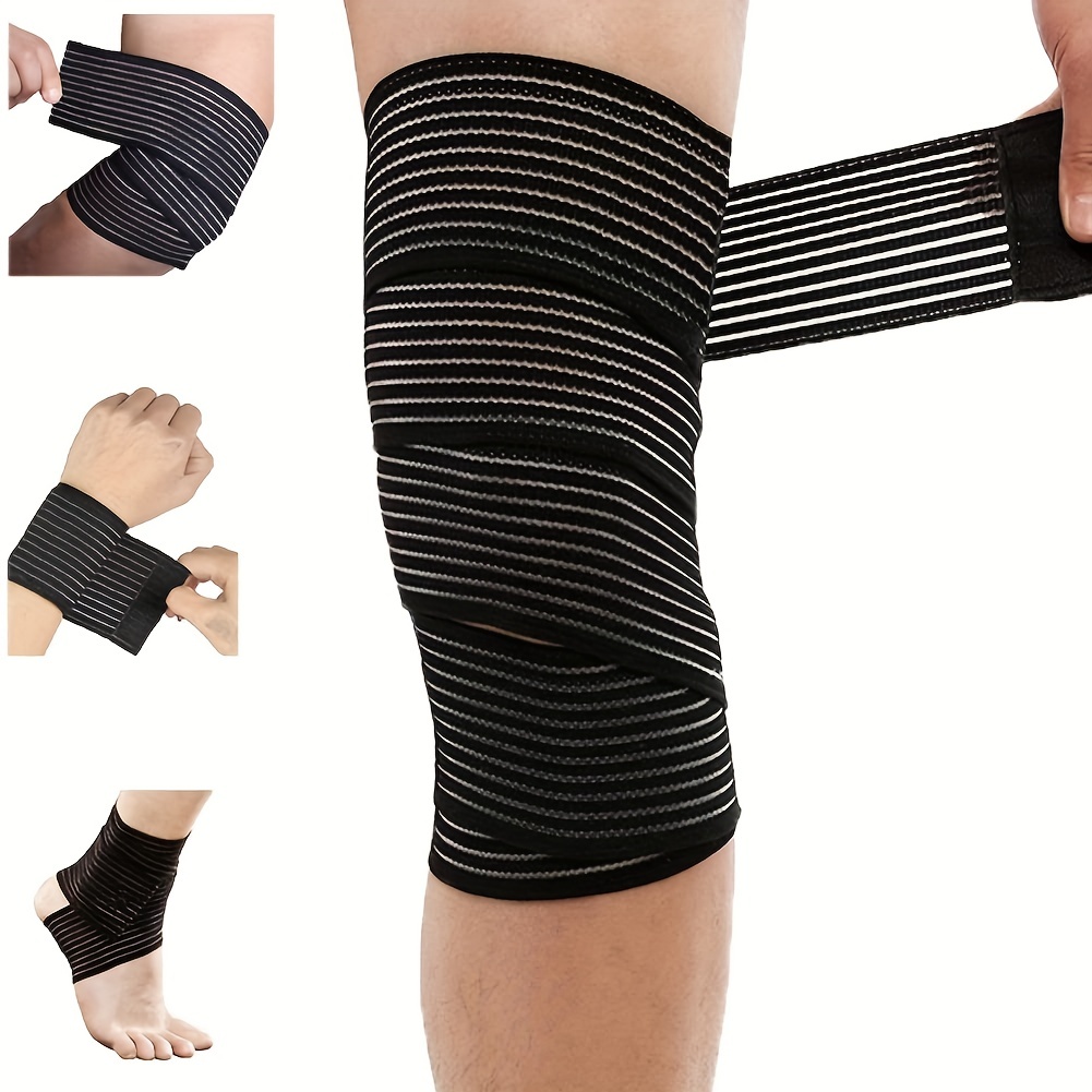 Elastic Calf Compression Bandage Sports Leg Compression - Temu