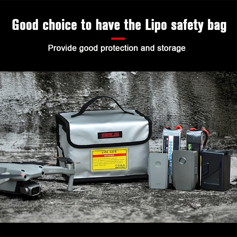 Lipo Safe Bag Sac de batterie LiPo ignifuge et antidéflagrant