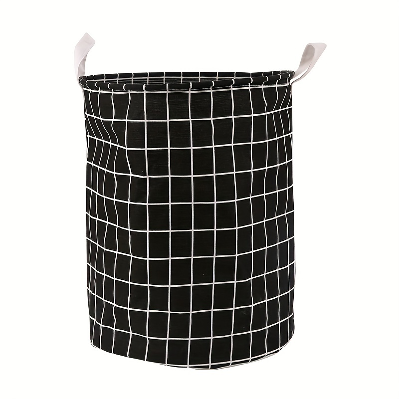 Simple Houseware RNAB07NPWK6HJ simplehouseware foldable closet laundry  hamper basket, black