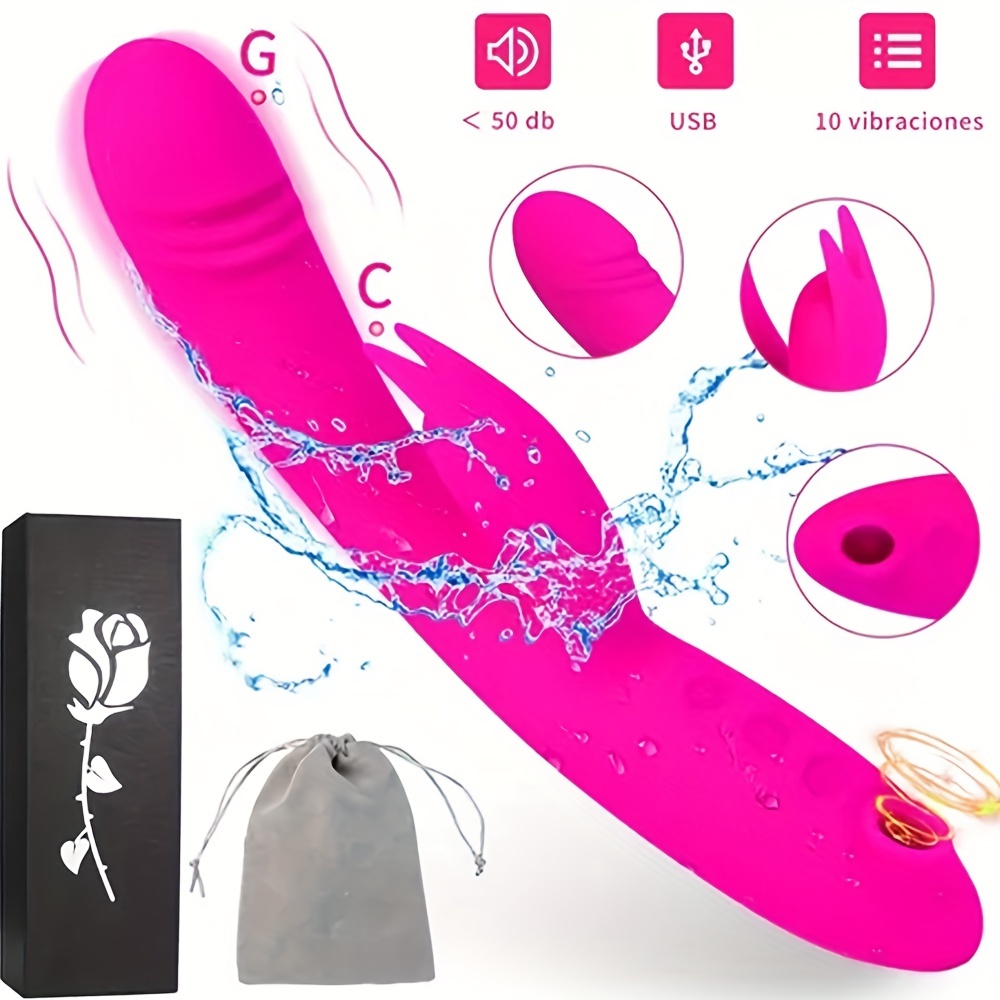 Rechargeable Couple Vibrator Dildo Adult Sex Toy for Couple Sex
