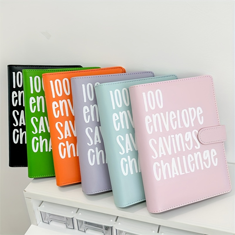 Enveloppes Saving Challenge 100 Classeur de défi d'enveloppe, 100