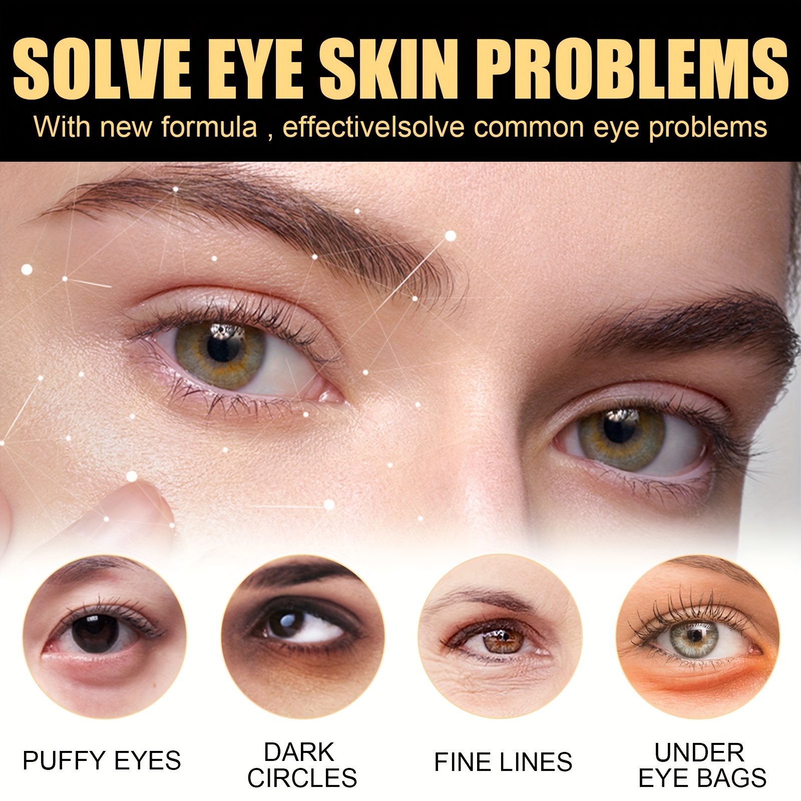 Eye Essence Cream for Dark Circles & Wrinkle Diminishing