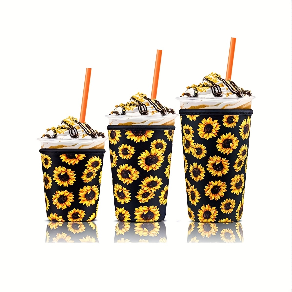 Sakura Train Reusable Iced Coffee Cup Sleeve Neoprene - Temu