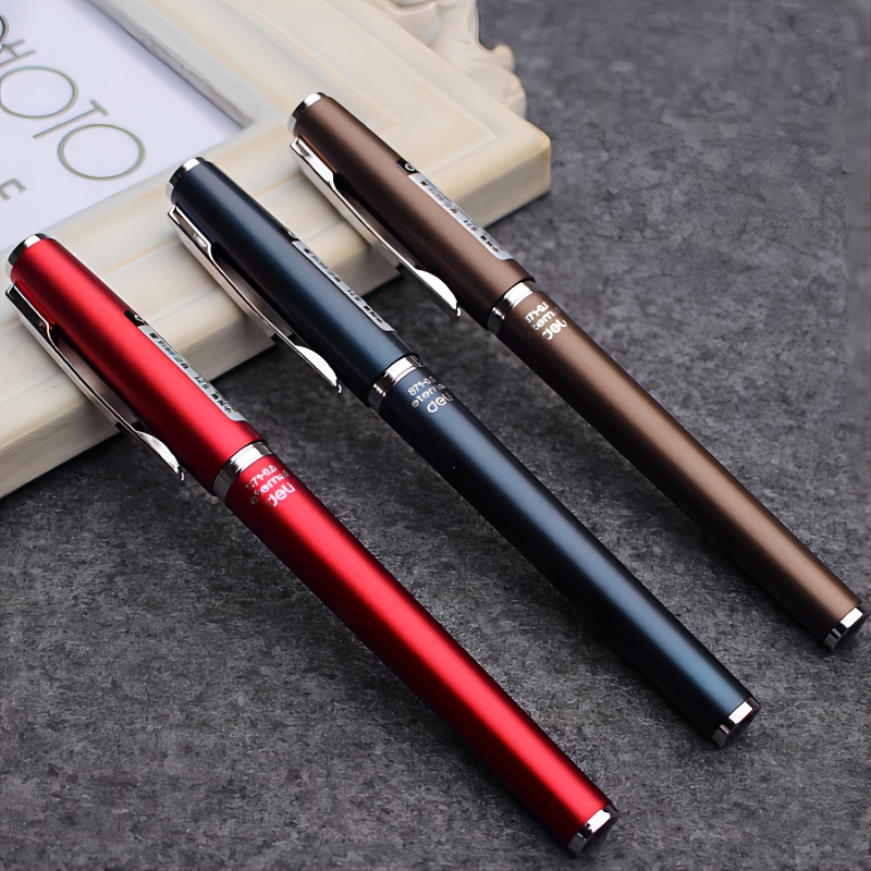 Deli Large Capacity Ball Point Pen Medium Point Smooth - Temu