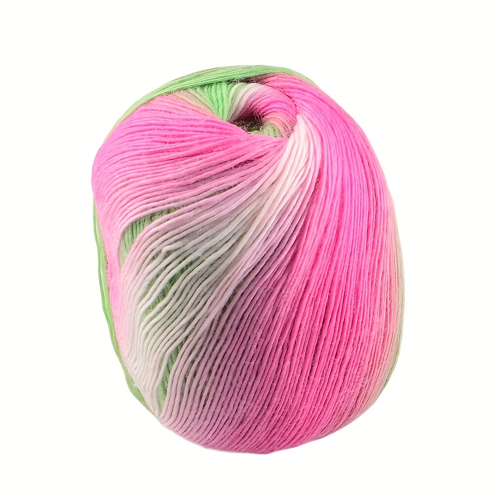 Filato arte armonia filato 50gr 80mt % 60 lana maglia uncinetto Beanie  scialle sciarpa cappuccio fai da te arcobaleno gradiente multicolore  morbido visone lana - AliExpress