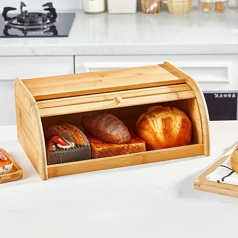 Large Bread Box For Kitchen Counter Bread Bin Storage Container