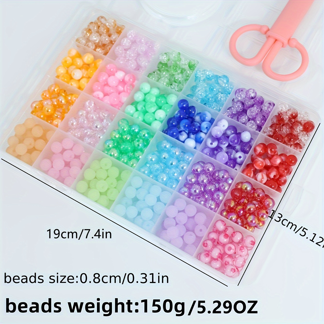 500pcs 4*7mm Letter Beads Love Beads Mixed Mini Cute Style Beads For  Jewelry Making DIY Couple Bracelet Necklace Small Business Supplies