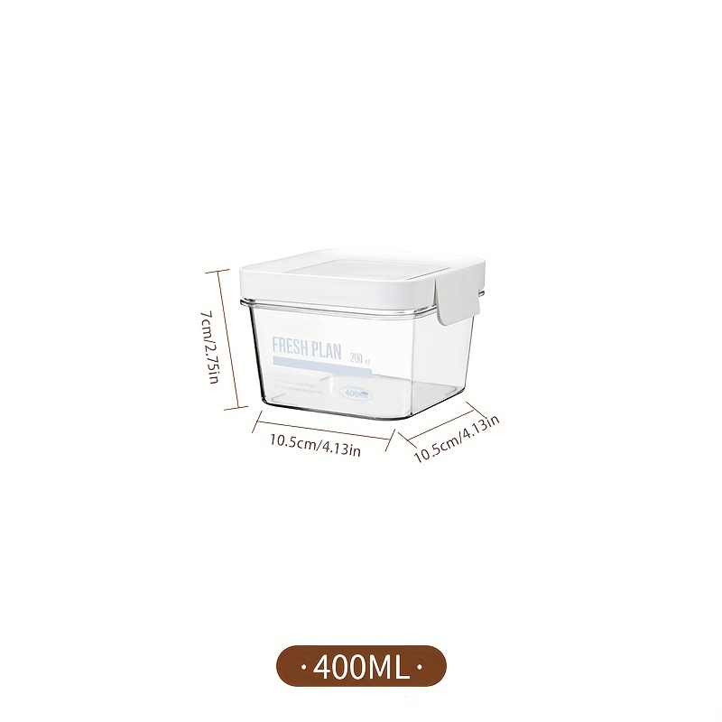 Stackable Sealed Cereal Can Storage Box for Nuts - Moisture Proof