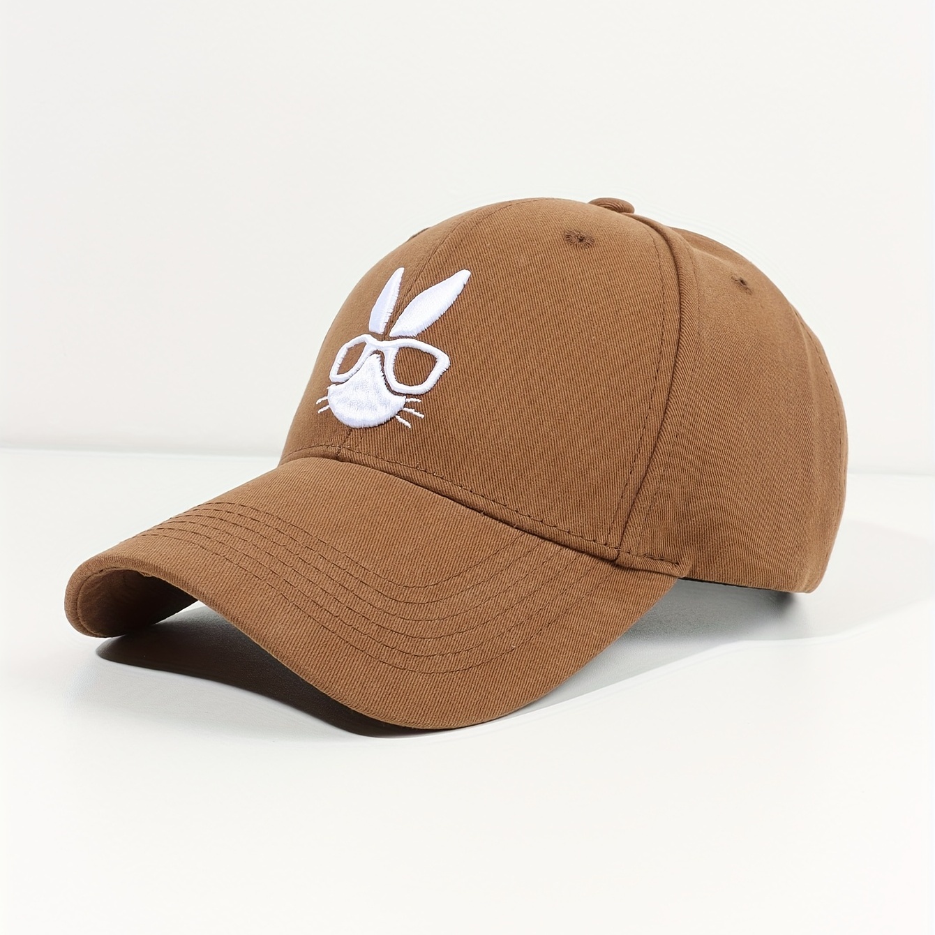 Bad Rabbit Embroidered Baseball Adjustable Solid Color Dad Hats