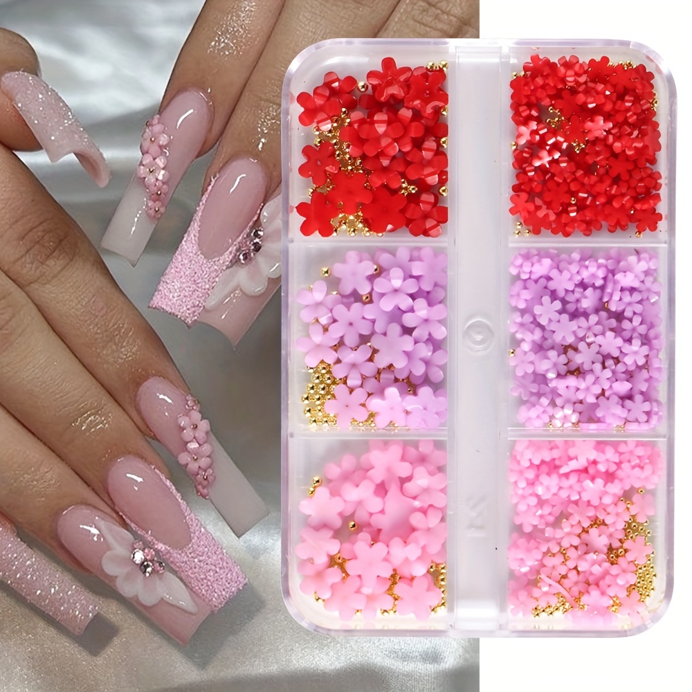 Flower Charms For Nails - Temu